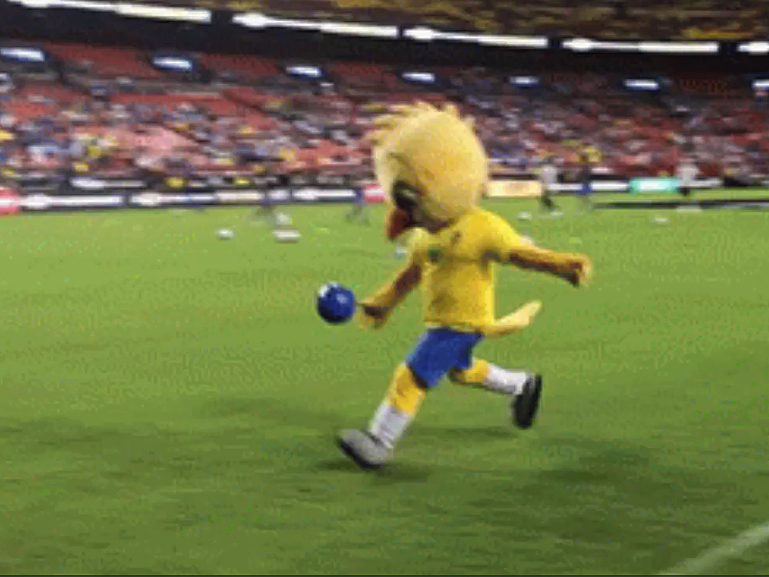 Mascotes e futebol, tem como não gostar?